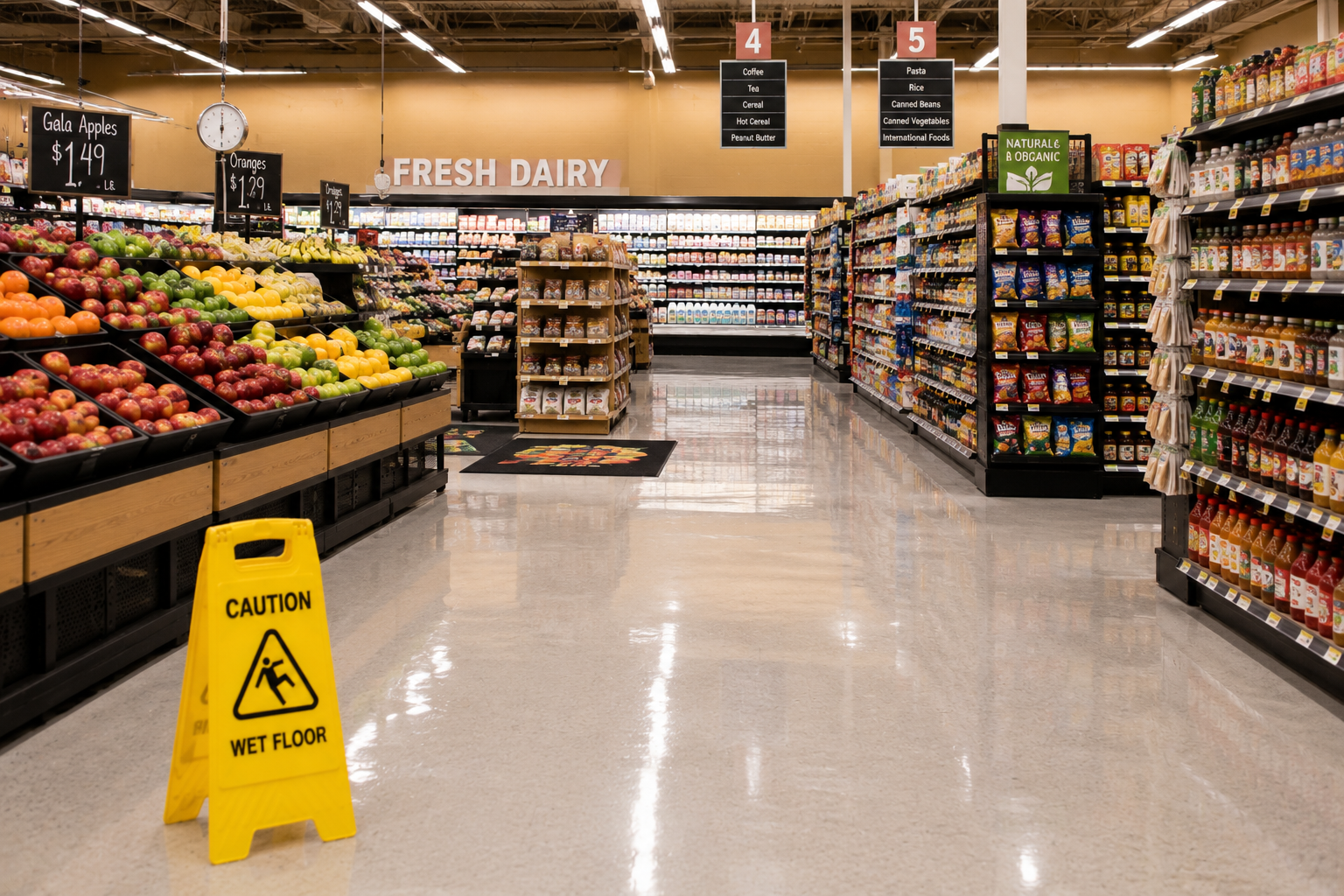 Supermarket Accident Attorney