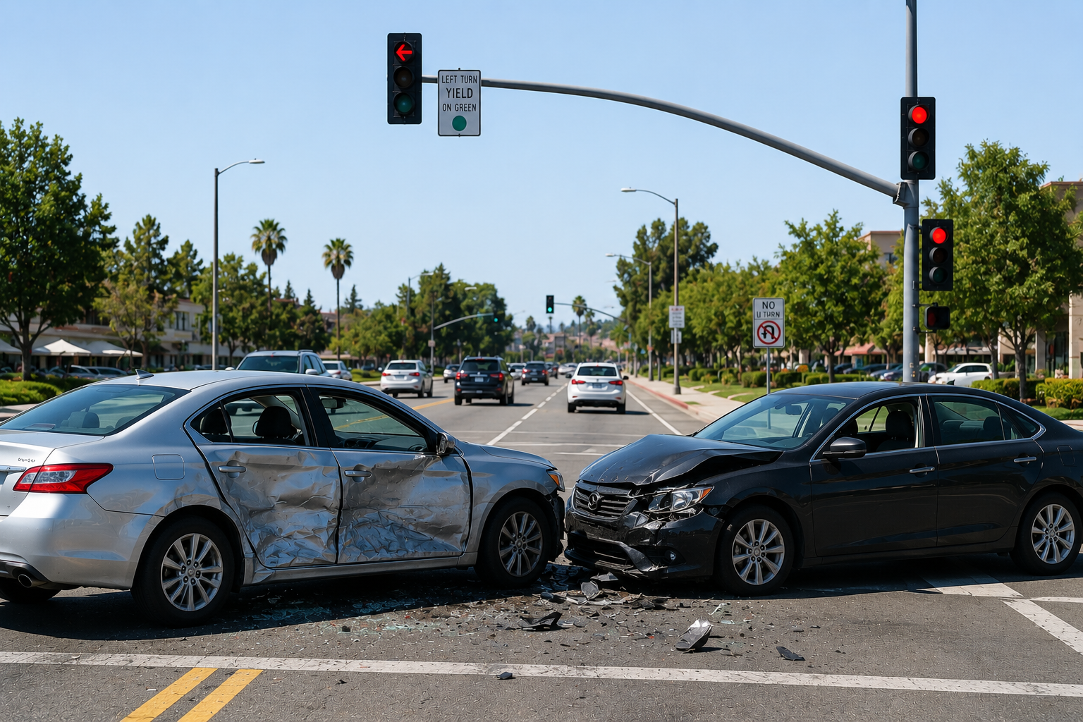 California Left-Turn Accident Attorney