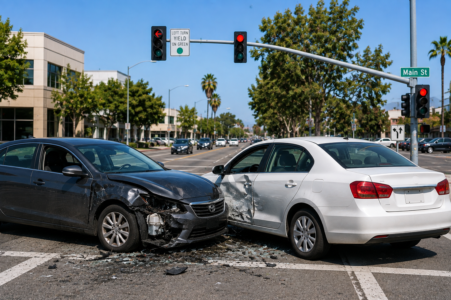 California Left-Turn Accident Attorney