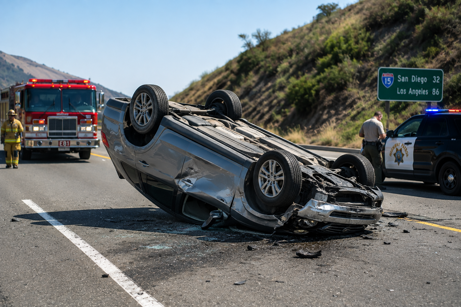California Rollover Accident Attorney