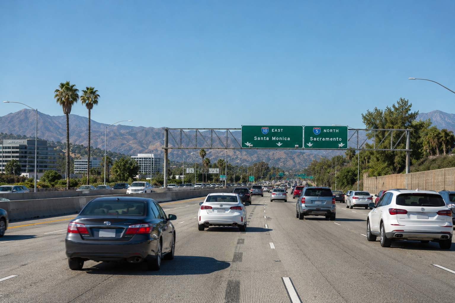 California Freeway Accident