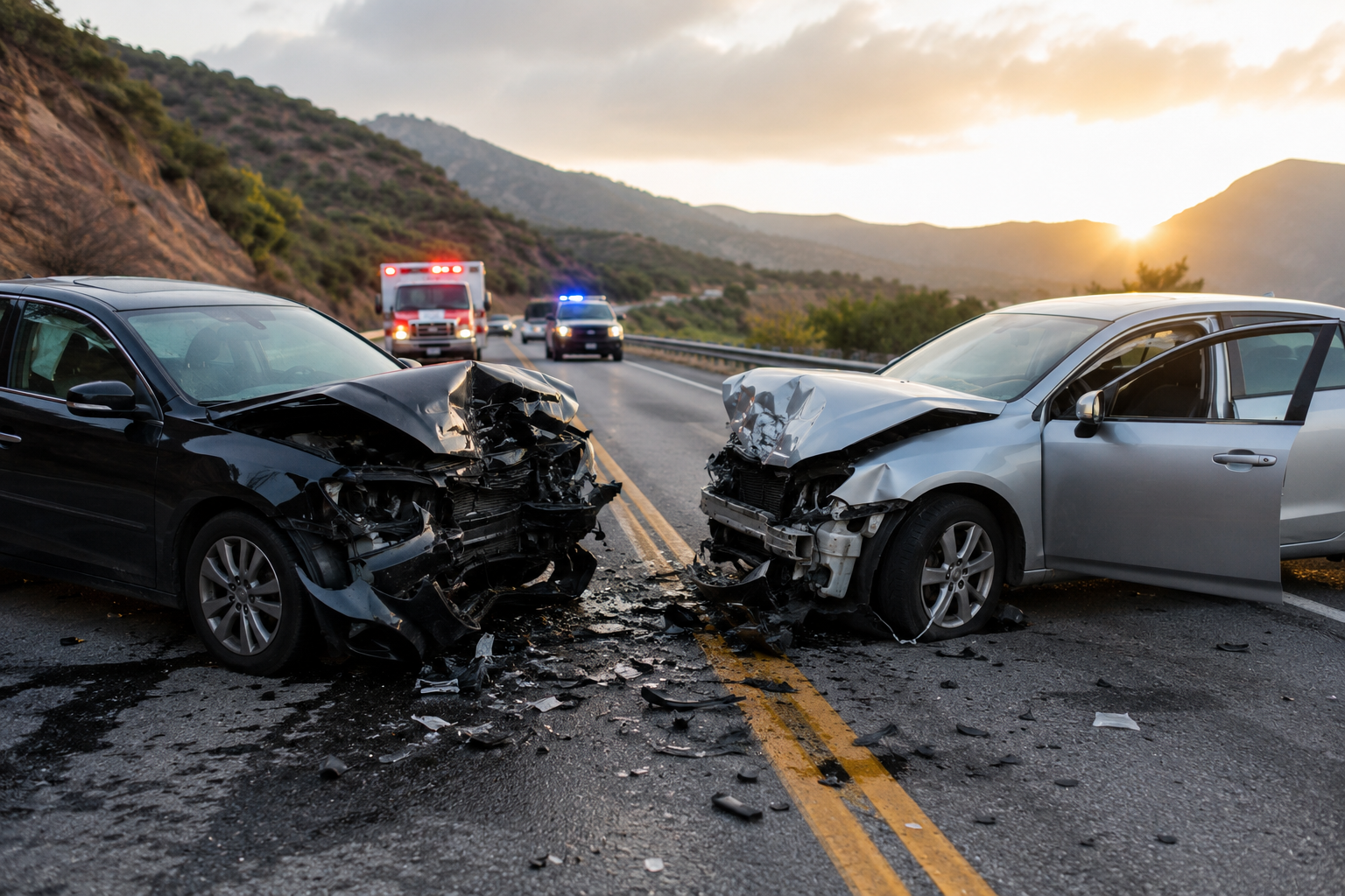 California Head-On Collision Accident Attorney