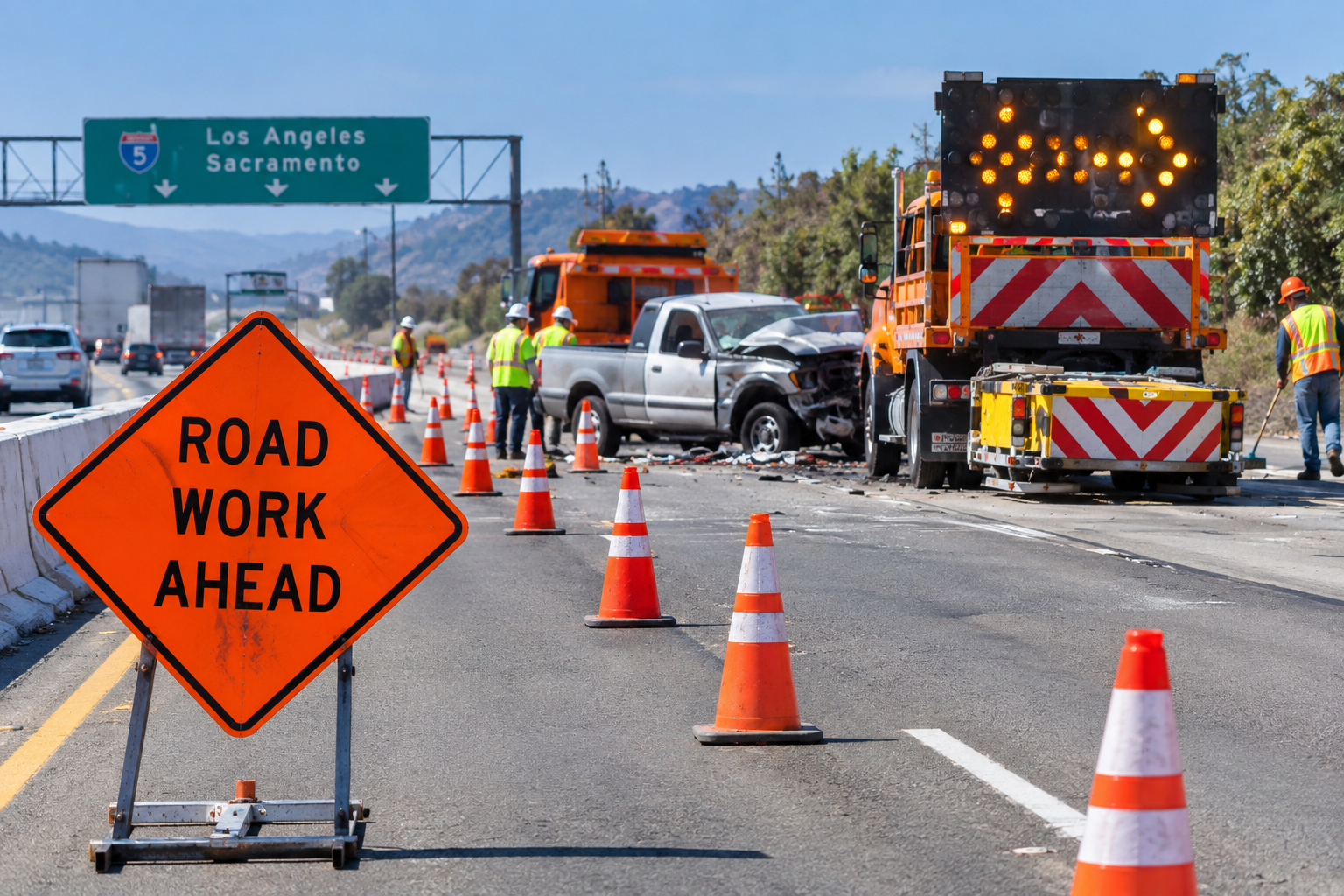 Road Work Zone Accidents