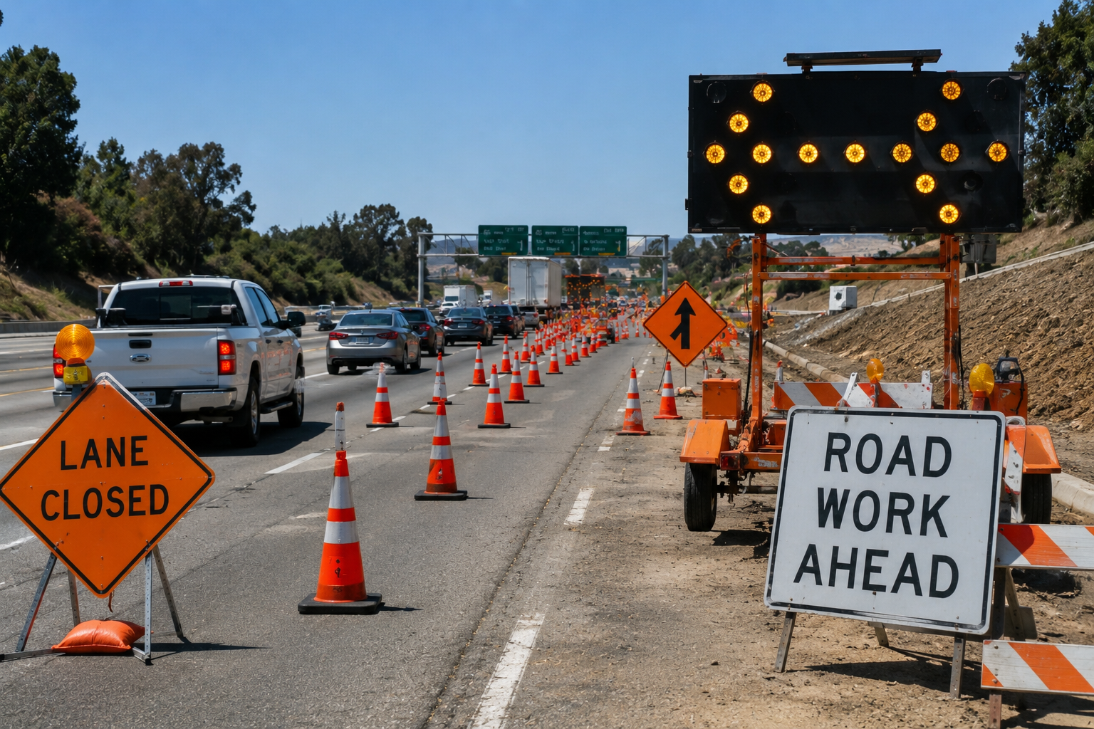 California Road Work Zone Accident Attorney