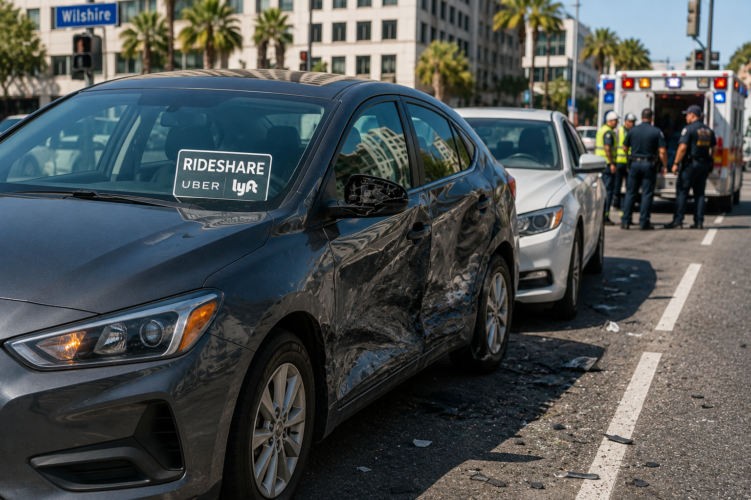California Rideshare Accident Attorney