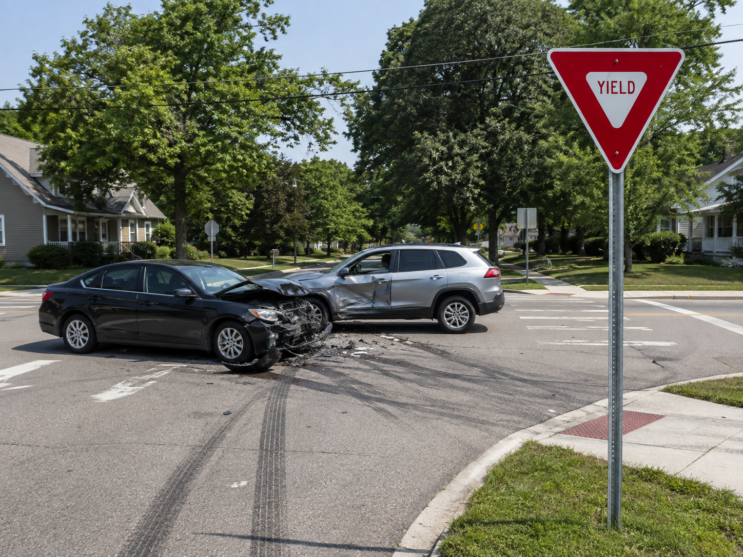 California Failure-to-Yield Accident Attorney