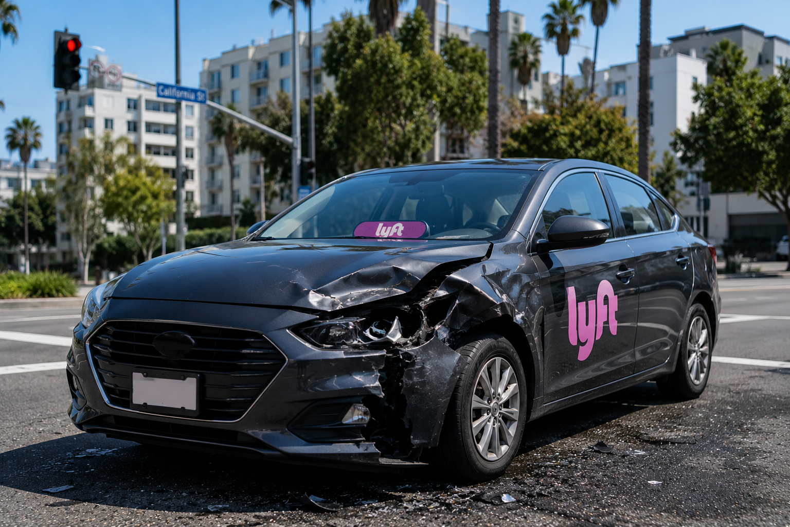 California Lyft Accident Attorney