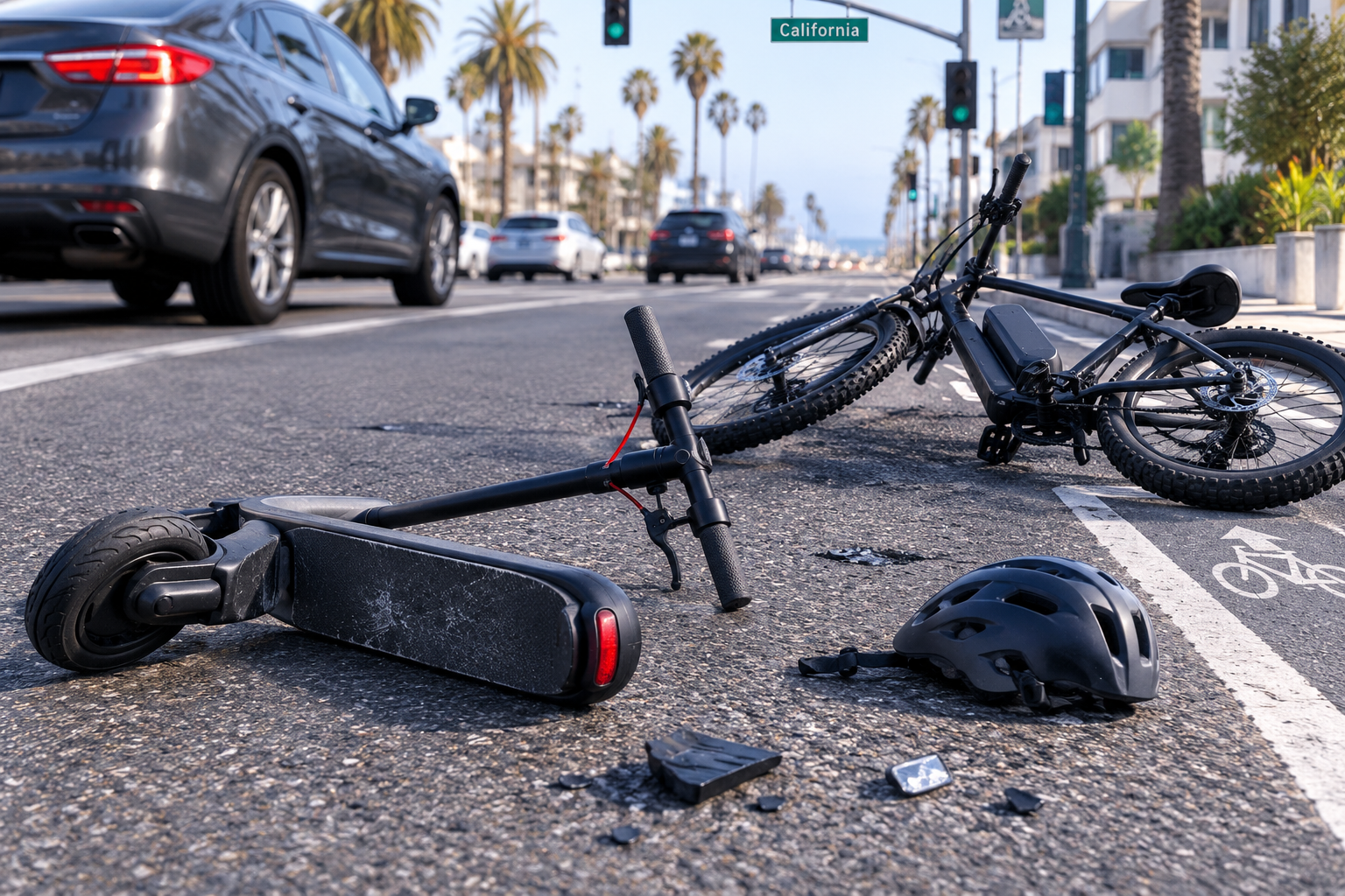 California Electric Scooter and E-Bike Accident Attorney