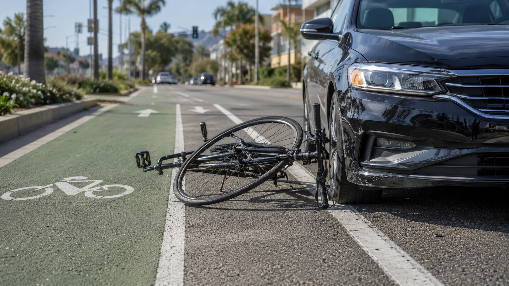 bicycle accident