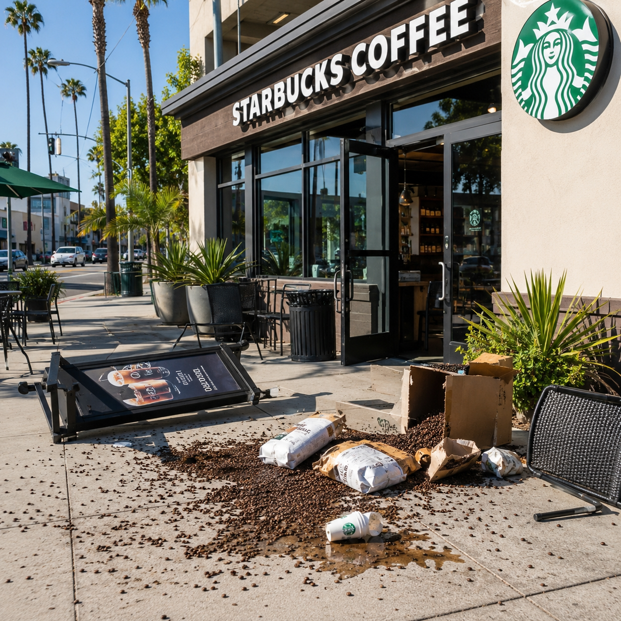 california coffee shop
