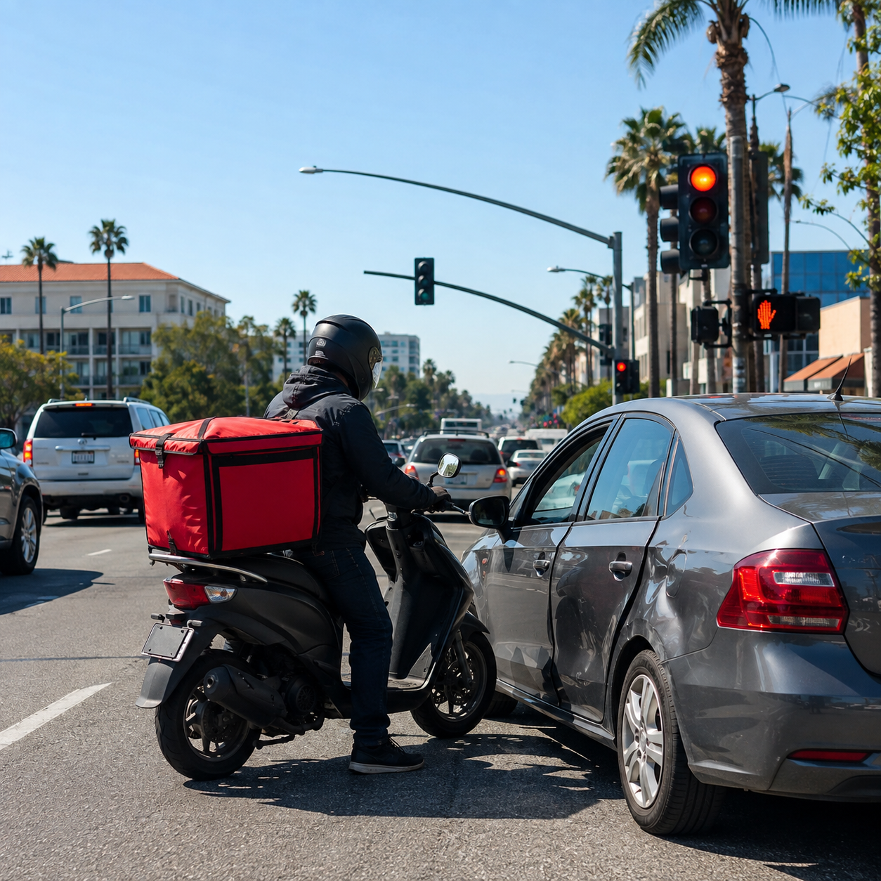 DoorDash, Postmates and Food Delivery Accidents